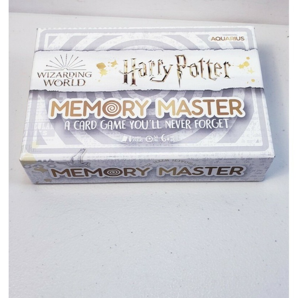 Harry Potter Memory Master Card Game New In Open Box - Picture 5 of 6